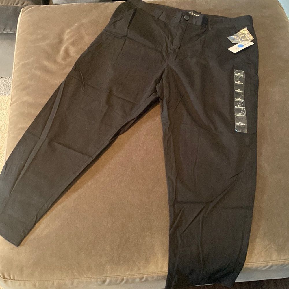 Pacsun Women’s Slim Tapered Pant Black 100% Cotton Size 34 NWT